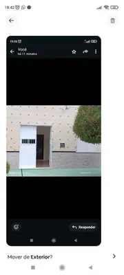 A planta de Quarto com ar condicionado