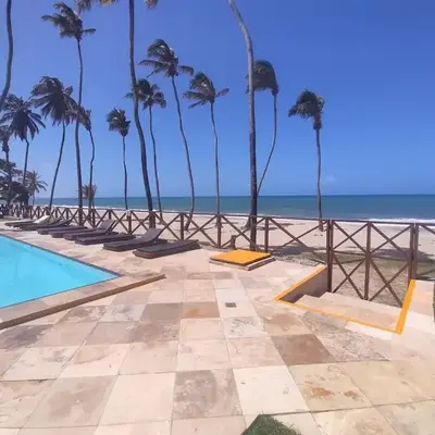Ótima localização a beira mar