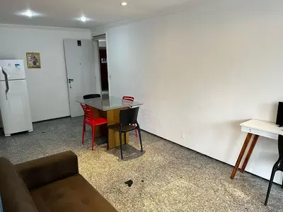 A cozinha ou kitchenette de Flat atlantico 301