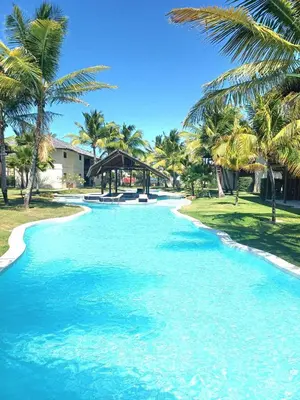 A planta de Casa meravigliosa vicino alla spiaggia con grande piscina e giardino