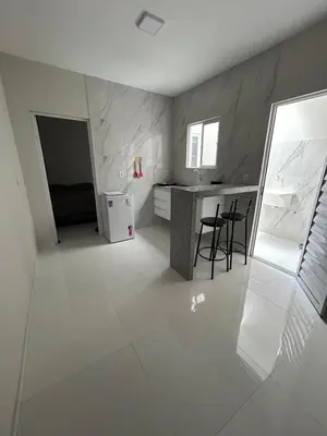 A cozinha ou kitchenette de Banabuiú Flats
