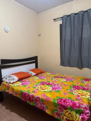 Uma cama ou camas num quarto em Casa Tradição do Catu