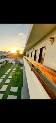 O nascer ou o pôr do sol visto a partir das estalagens