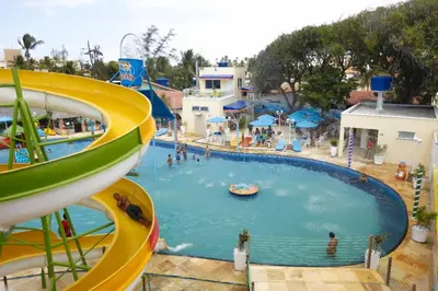 A piscina em ou perto de Cumbuco Acqua Beach Pousada