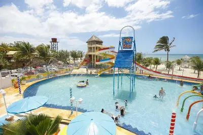A piscina em ou perto de Cumbuco Acqua Beach Pousada