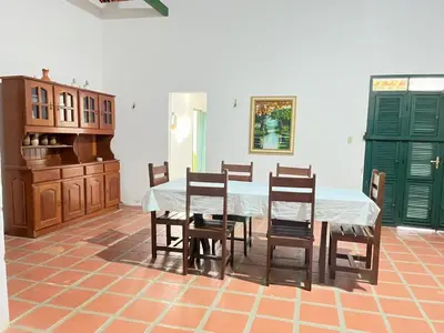 A planta de Casa Praia Marina