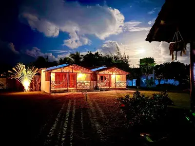 O edifício onde o B&B está situado