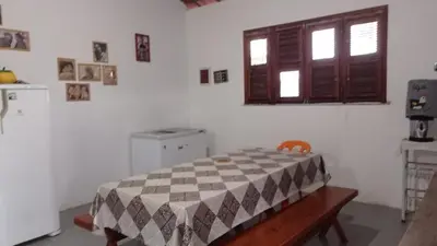 A cozinha ou kitchenette de Duplex vizinho ao Resort Carmel