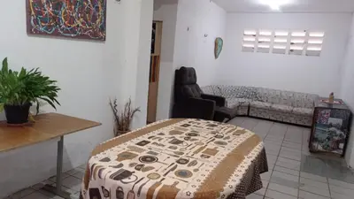 Uma cama ou camas num quarto em Duplex vizinho ao Resort Carmel