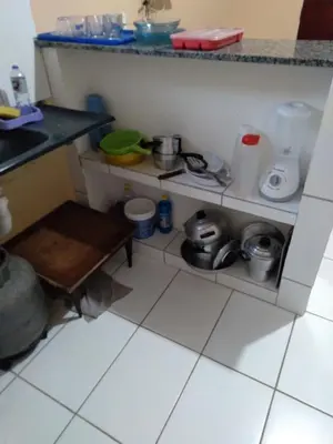 A cozinha ou kitchenette de Kitinete