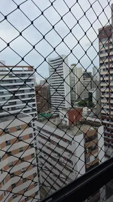Uma vista geral de Fortaleza ou a vista da cidade a partir do apartamento