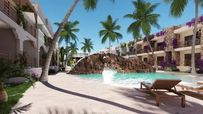 A piscina em ou perto de Luxury Resort e Hotel Ltda