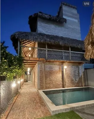 A piscina em ou perto de Villa chalé
