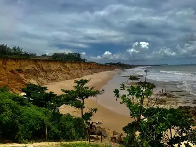 Paisagem natural perto da casa de férias