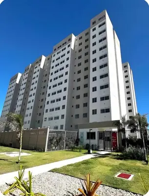 A planta de Apto Frente Mar com 2 Quartos - Praia do Futuro
