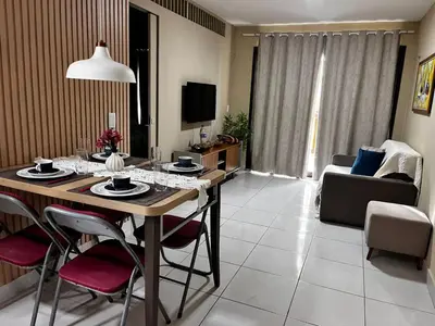 Uma televisão e/ou sistema de entretenimento em Vg Sun Cumbuco 112