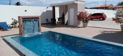 A planta de Duplex Cumbuco 200m da praia