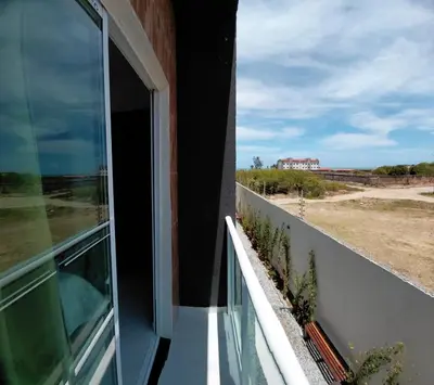 A planta de Duplex Cumbuco 200m da praia