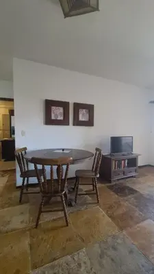 Uma televisão e/ou sistema de entretenimento em Jardim Reale 206 - Seu descanso perfeito