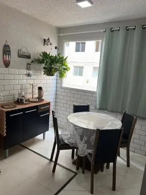 A cozinha ou kitchenette de New apartment a few meters from Futuro beach