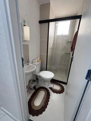 Uma casa de banho em New apartment a few meters from Futuro beach