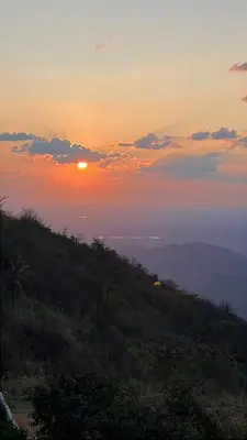 Paisagem natural perto da casa de férias
