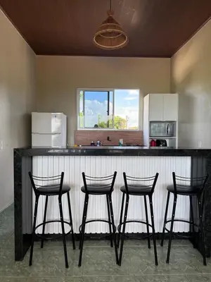 A cozinha ou kitchenette de Quadro na Janela
