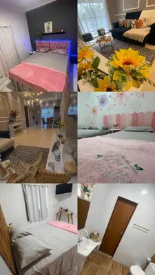 Uma cama ou camas num quarto em Chácara recanto dos sonhos