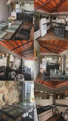 Um restaurante ou outro lugar para comer em Chácara recanto dos sonhos