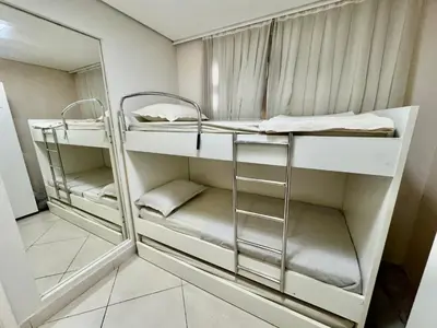 Uma cama ou camas num quarto em Landscape Beira Mar - Diamond 2202 e Gold B
