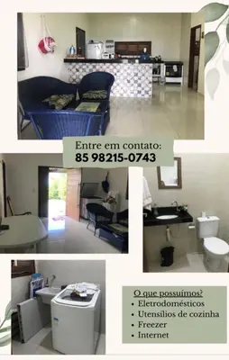 Uma área de estar em Recanto dos Ps