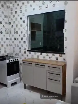 A cozinha ou kitchenette de Leisure with family or friends, close to the beach