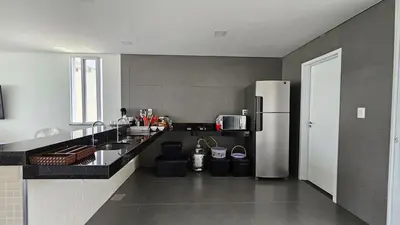A cozinha ou kitchenette de Vista Mar 1