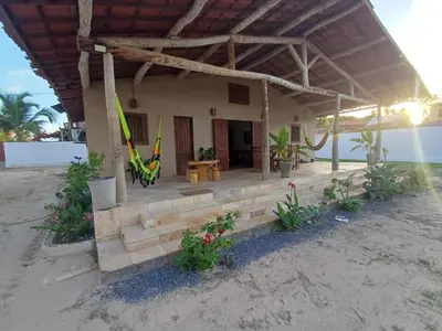 O edifício onde a casa de férias está situado