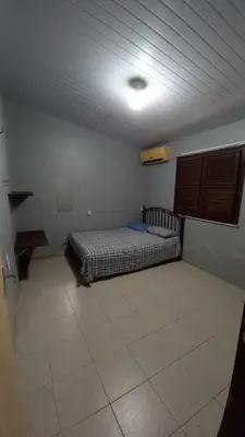 Uma cama ou camas num quarto em Casa Mar & Sossego
