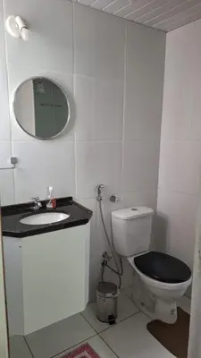 Uma casa de banho em Flat atlantico 1404