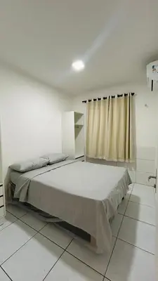 Uma cama ou camas num quarto em Casa em condominio - Maracanaú - Fortaleza