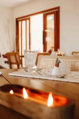 Uma área de estar em Ankura Preá Spa & Boutique Hotel