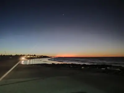 Paisagem natural perto da casa de férias