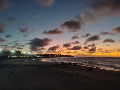 Paisagem natural perto da casa de férias