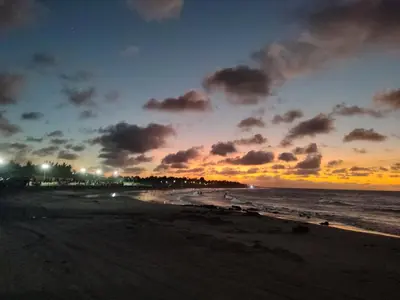 Paisagem natural perto da casa de férias