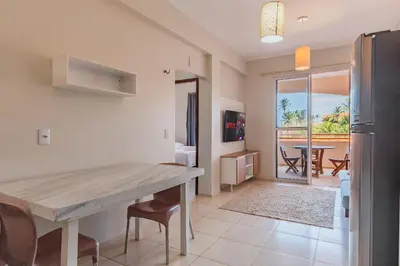A cozinha ou kitchenette de Cumbuco Residence #309 - 2 quartos by Carpediem