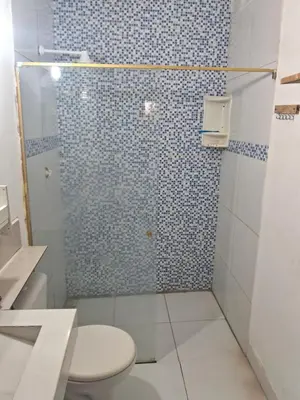 Uma casa de banho em Casa blue