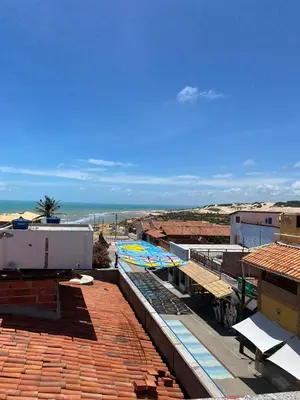 Uma vista do mar geral ou uma vista do mar a partir do hotel