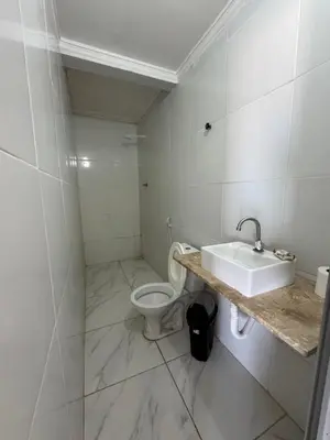 Uma casa de banho em Pousada beira mar e sol