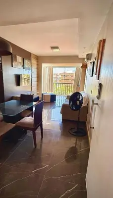 Uma área de estar em Apartament Jacuzzi em Beach Living Resort Next to Beach Park