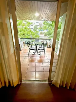 Uma varanda ou terraço em Raridade Apê 4 Quartos|Meireles|Beira Mar|180m2