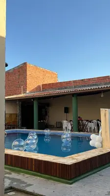 A piscina em ou perto de Casa de praia Perollas