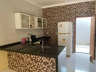 A cozinha ou kitchenette de Casa aconchego Prea