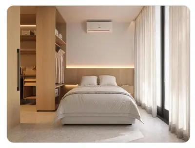 Uma cama ou camas num quarto em Jeriquiá lagoa resort